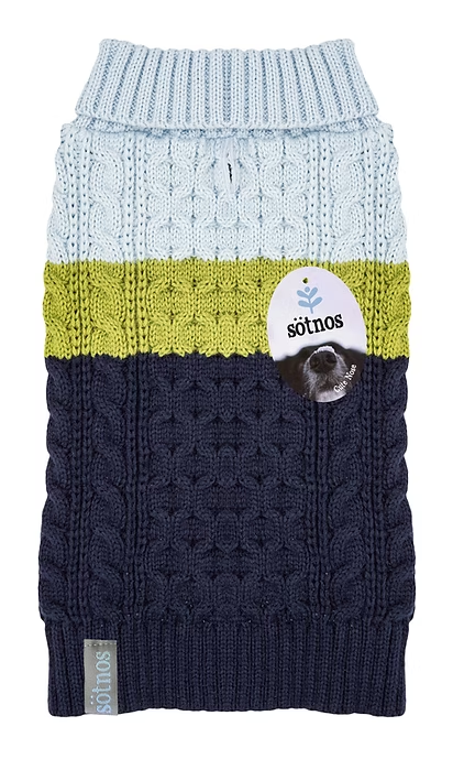 Sötnos Colour Block Sweater | Cosy Dog Jumper