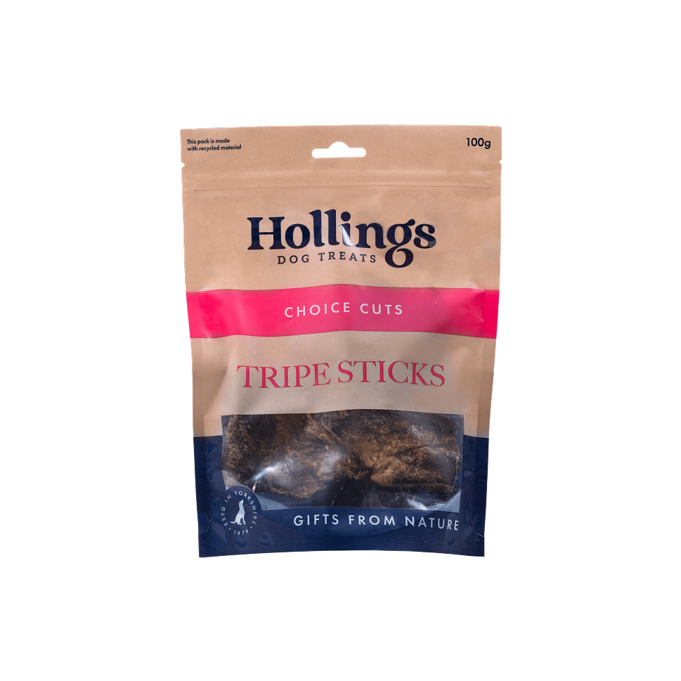 Hollings Tripe Sticks for Dogs 🐮 100% Natural Beef Treats