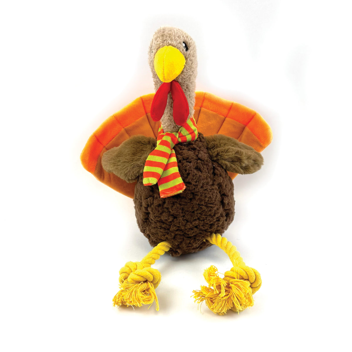 Tommy Turkey 🦃 Plush Christmas Dog Toy by Happy Pet