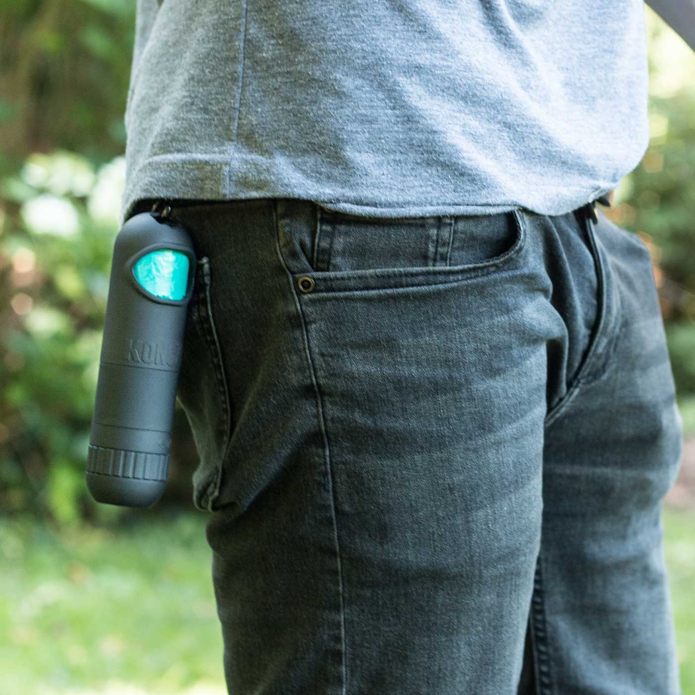 KONG | HandiPOD | Dog Walking Poo Bag Dispenser & Flashlight Attachment