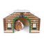 Rosewood Winter Cabin | Small Pet Christmas Hideaway House