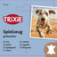 Trixie Leather Fish on Rope | Eco Dog Toy