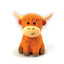 Latex Highland Cow 🐮 Christmas Dog Toy by Happy Pet