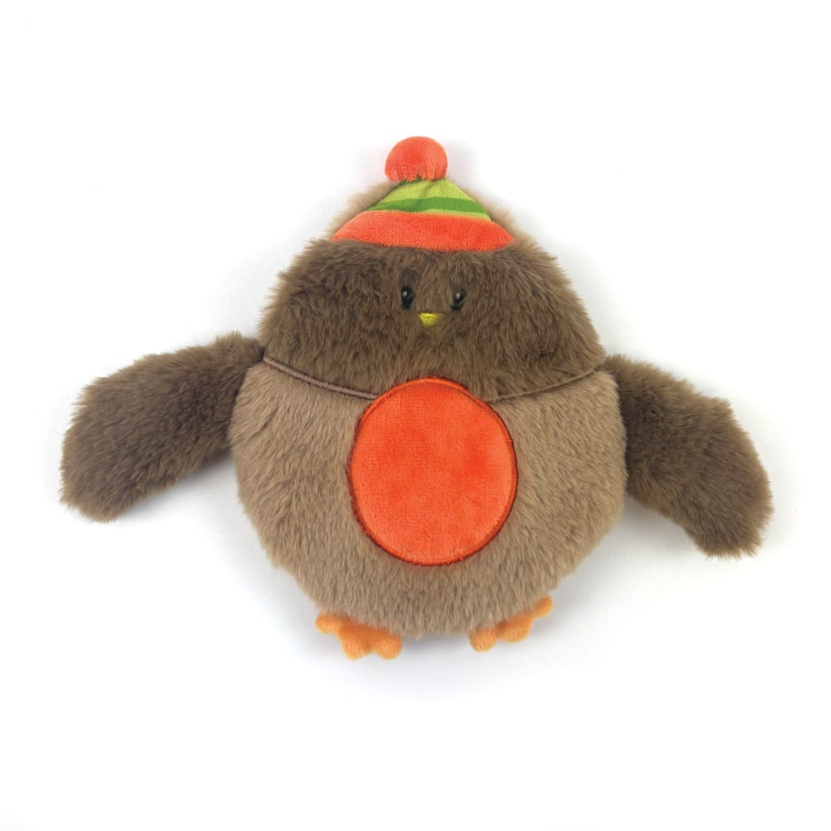 Rolo Robin Unstuffed Crinkle 🐦‍⬛ Dog Toy by Happy Pet
