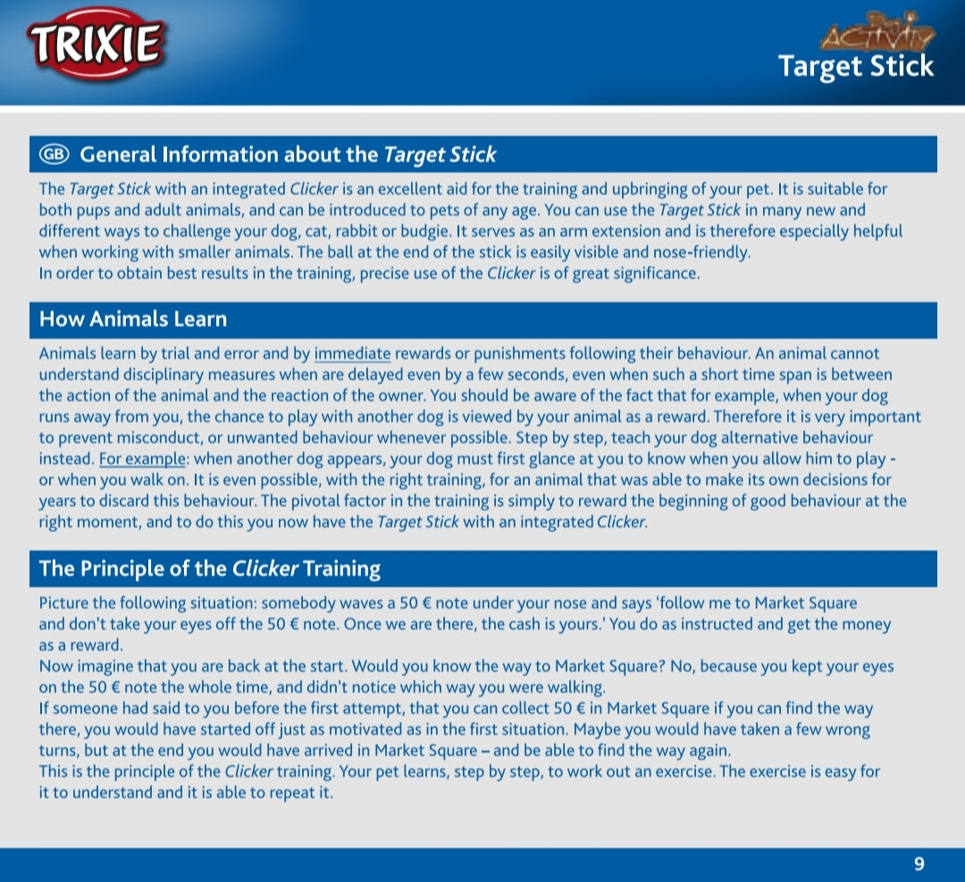 Trixie | Dog Activity | Training Touch Target Stick