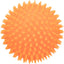 Trixie | Vinyl Hedgehog Ball | Squeaky Orange Dog Toy (7cm or 10cm)