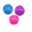 Hem & Boo Flashing Spiky Ball - 9cm | Light-Up Dog Toy
