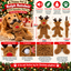Ralph Reindeer Multi Squeaker 🦌 Dog Toy by Happy Pet