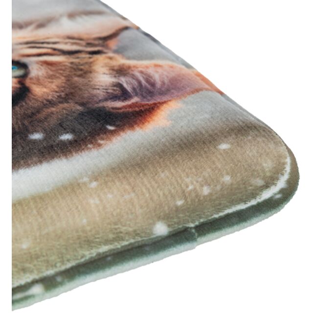 Christmas cat laying mat bed
