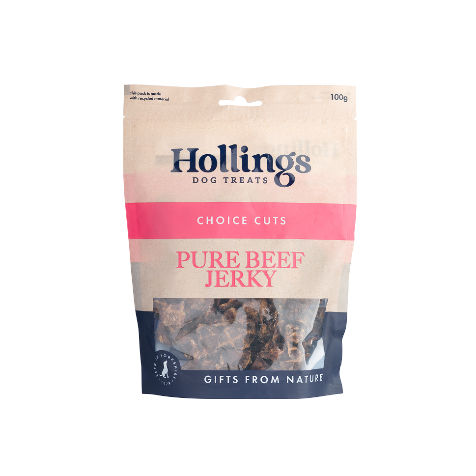 Hollings Jerky for Dogs 🐮 100% Natural Beef Treats