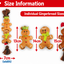 String of Gingerbread 🎄 Christmas Rope Dog Toy by Happy Pet