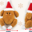 Roast Turkey Plush 🦃 Christmas Dog Toy by Happy Pet