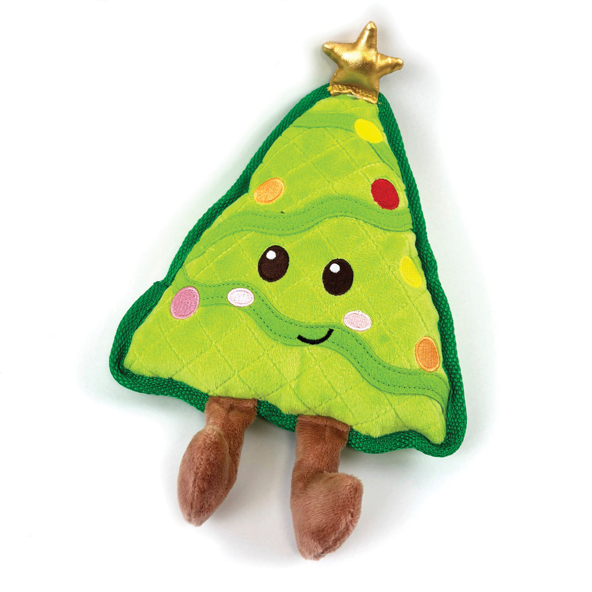 Cooper Christmas Tree 🎄 Tough Dog Toy by Happy Pet