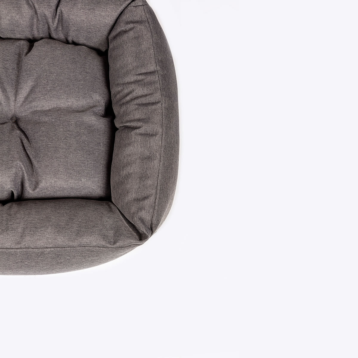 Danish Design Anti-Bacterial Dog Snuggle Bed - Grey