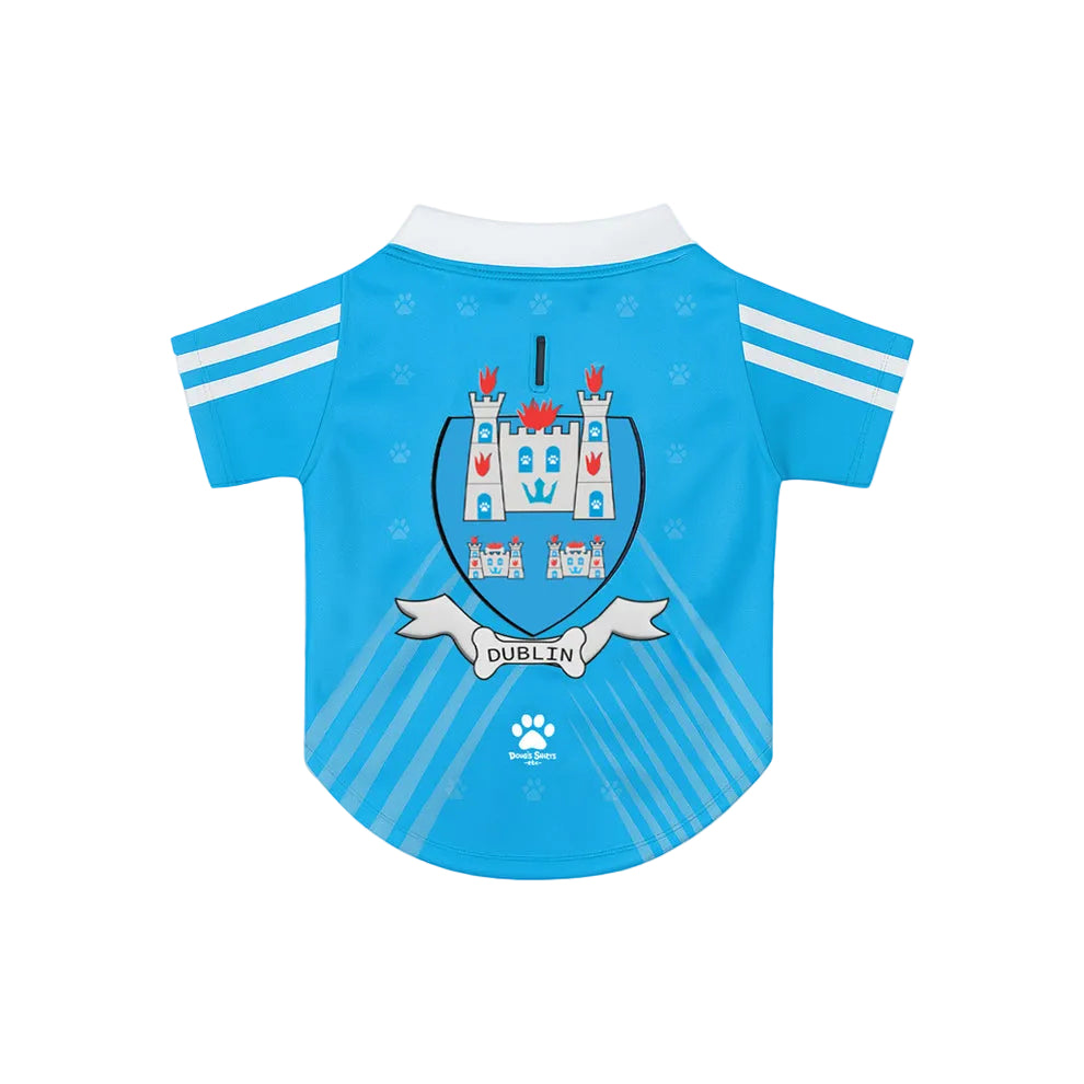 Dublin GAA Dog Jersey County Football Shirt for Dogs