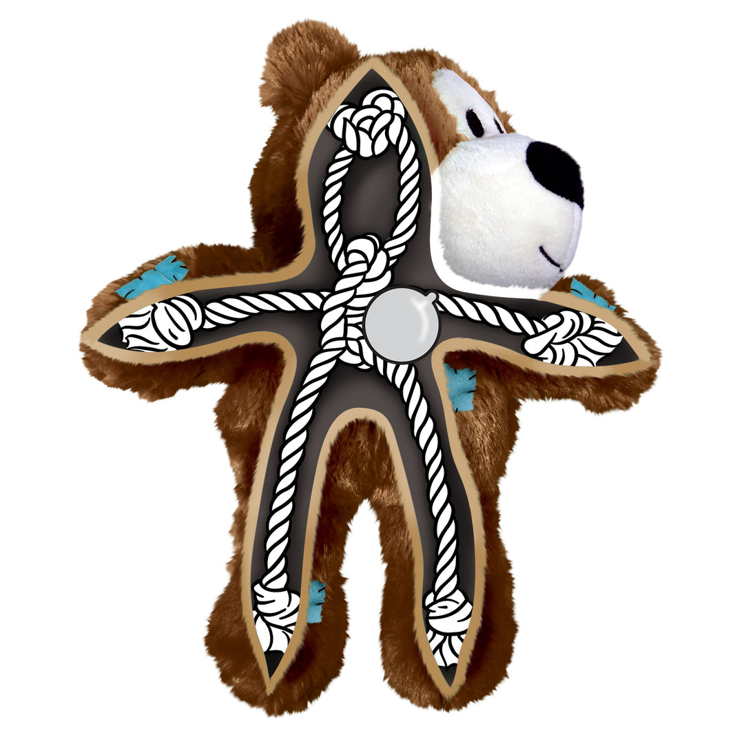KONG Holiday Wild Knots Sweater Bear 🐻 Christmas Dog Toy