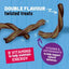 Whirlers Twisted Dog Treats Bacon & Cheese Flavour