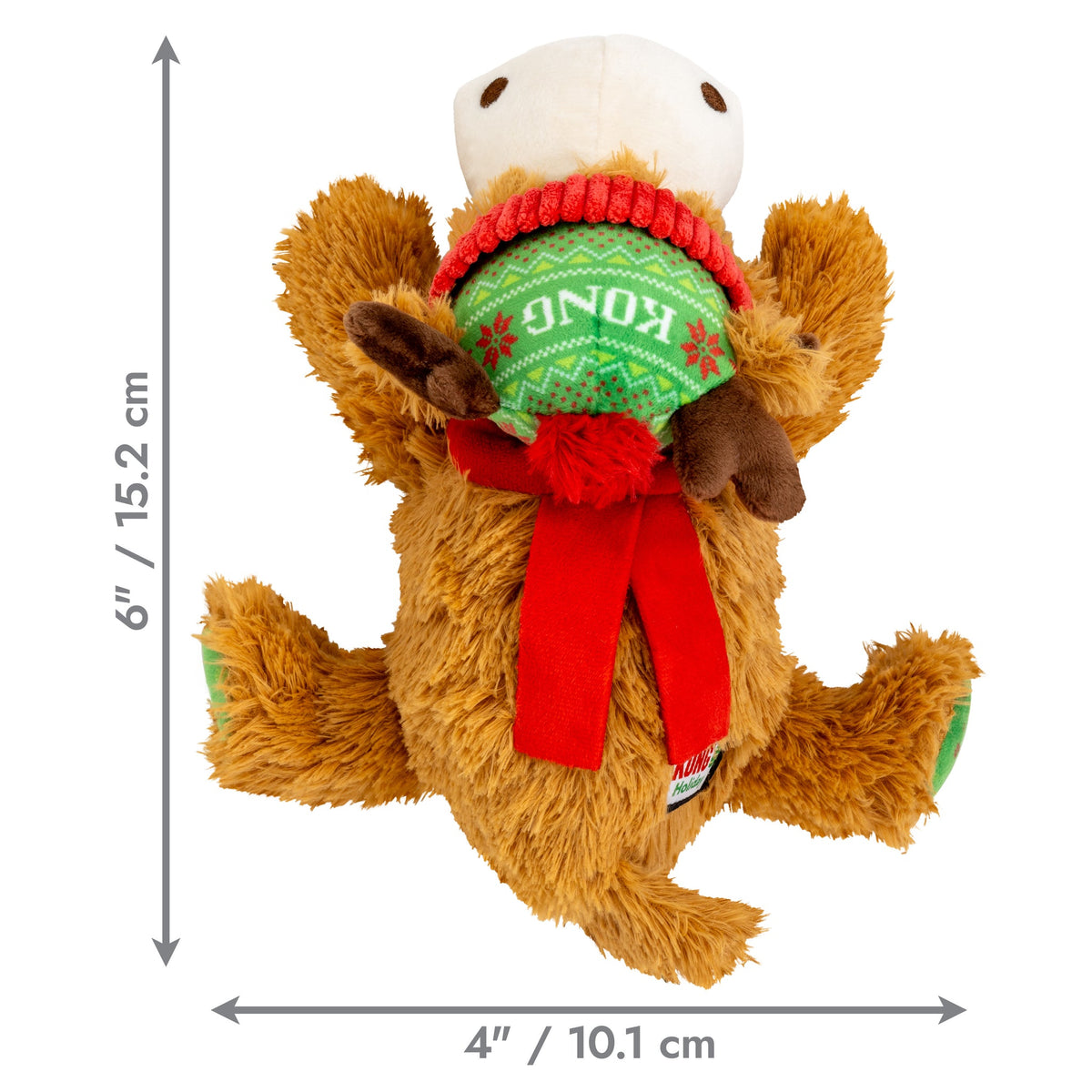 KONG Holiday Cozie™ Reindeer Medium 🦌 Christmas Dog Toy