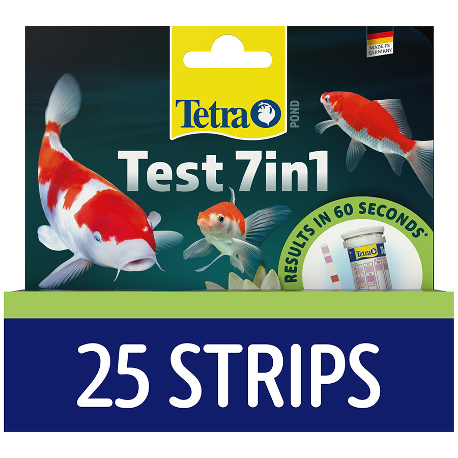 Tetra Pond Water Test Kit 7 in 1 - 25 Strips