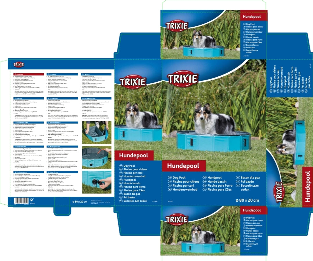Trixie | Dog Swimming & Padding Pool | Heatwave & Summer Pet Care