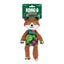 KONG Holiday Floppy Knots Dapper Fox & Bear Small/Medium 🎄 Assorted Christmas Dog Toy