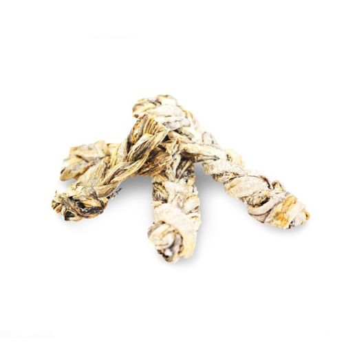 Fish4Dogs Sea Jerky Whoppers 100% White Fish Skins - 500g