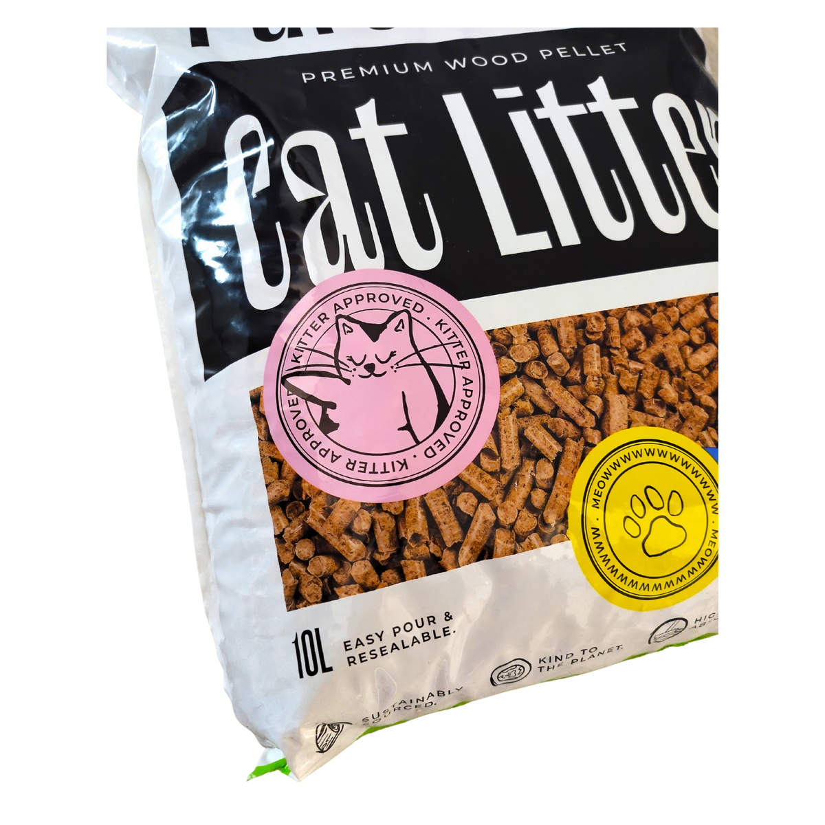 Pure Purrs Cat Litter 🐱 Premium Wood Pellets