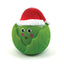 Brussel Sprout Vinyl 🎄 Squeaky Dog Toy by Happy Pet