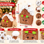 Gingerbread House Snuffle 🛖 Christmas Dog Toy by Happy Pet