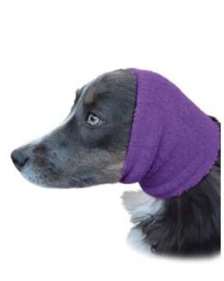 Happy Hoodie Purple 💜 Dog Grooming Ear Defender by Christies