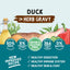 Naturo | Grain Free Wet Dog Food | Duck in Herb Gravy - 390g