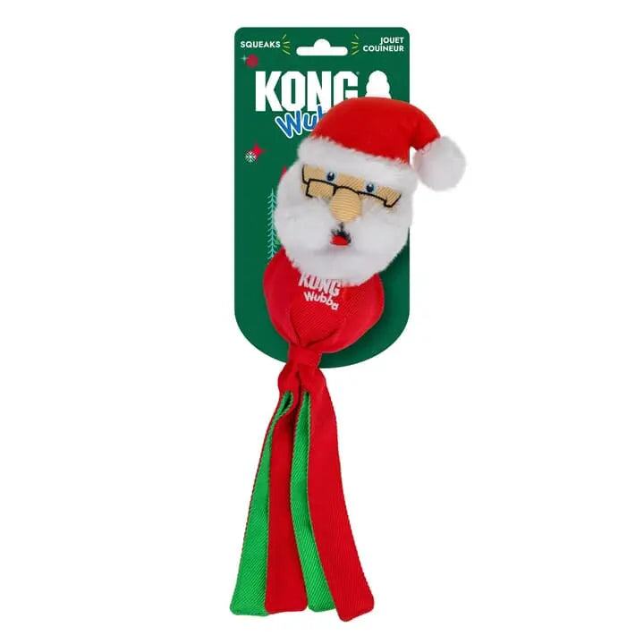 KONG Holiday Wubba 🎄 Assorted Christmas Dog Toy