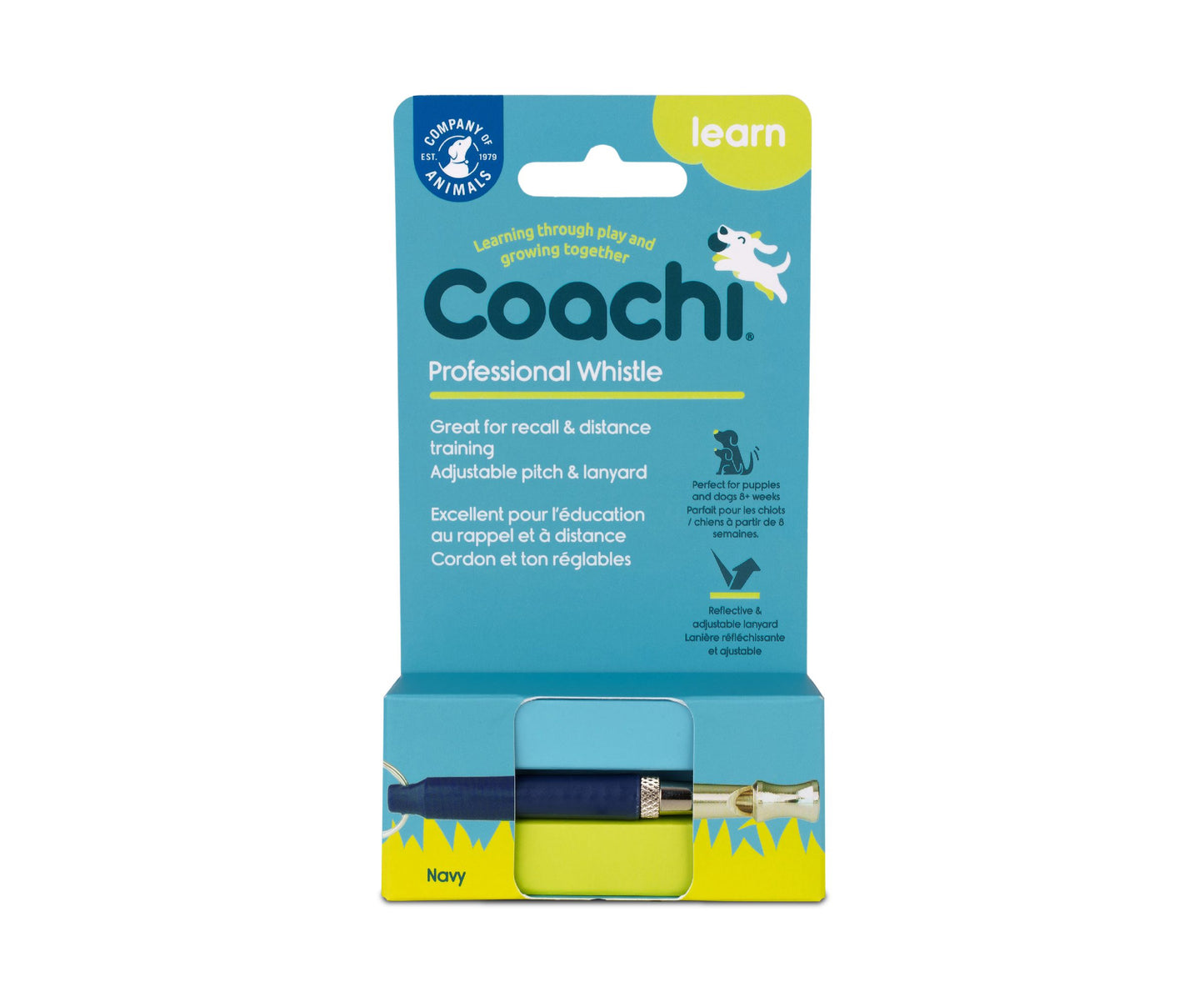 Coachi | Professional Dog Training Whistle for Recall & Distance Control