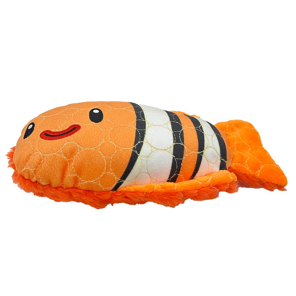 Bite Force | Tough Kevlar Dog Toy | Durable Clown Fish