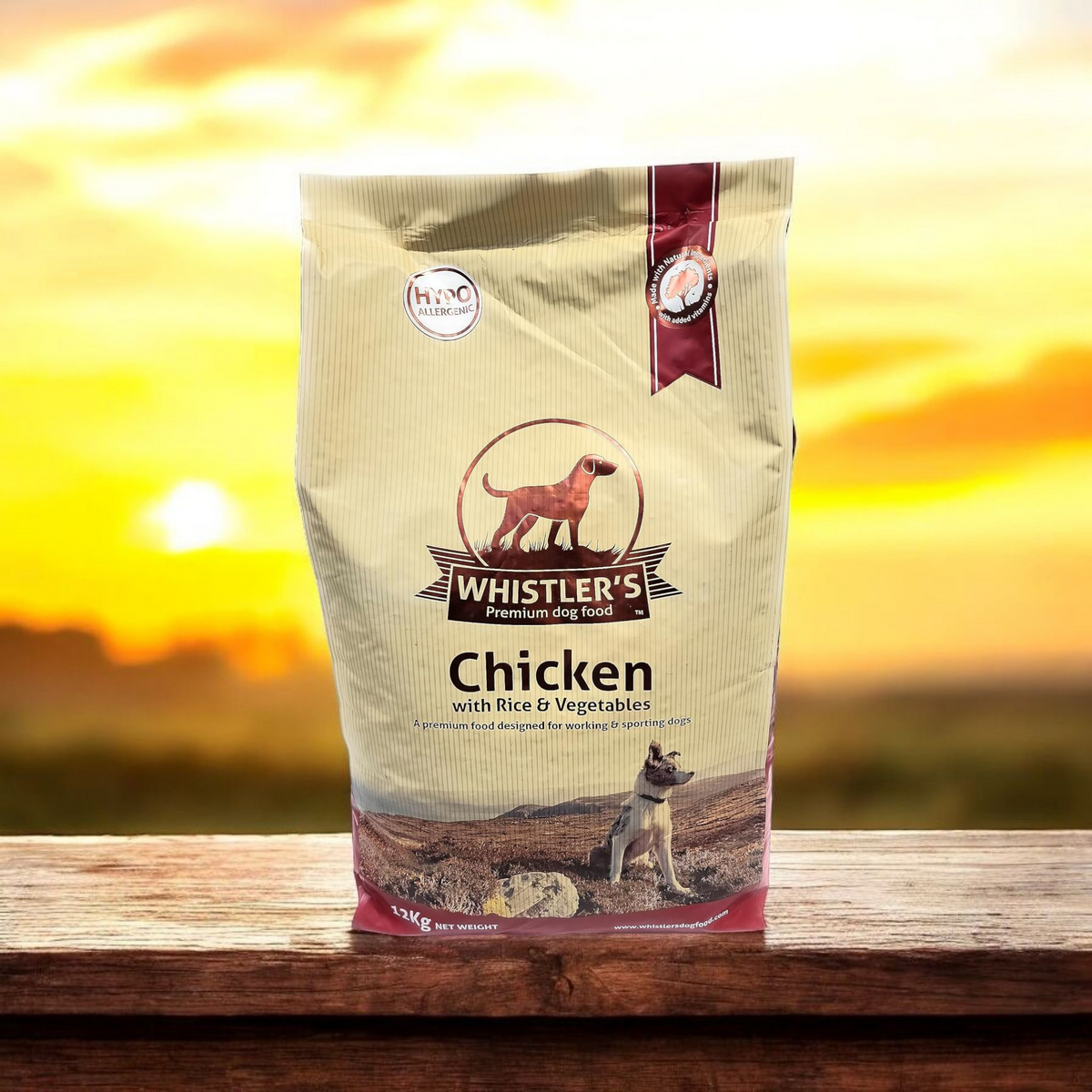 Whistlers Chicken with Rice & Vegetables 🐔 VAT Free Dry Dog Food
