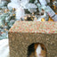 Naturals Winter Party Cottage 🎄 Christmas Small Pet House by Rosewood