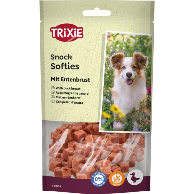 Trixie Snack Softies With Duck Breast Gluten Free Meaty Dog Treats