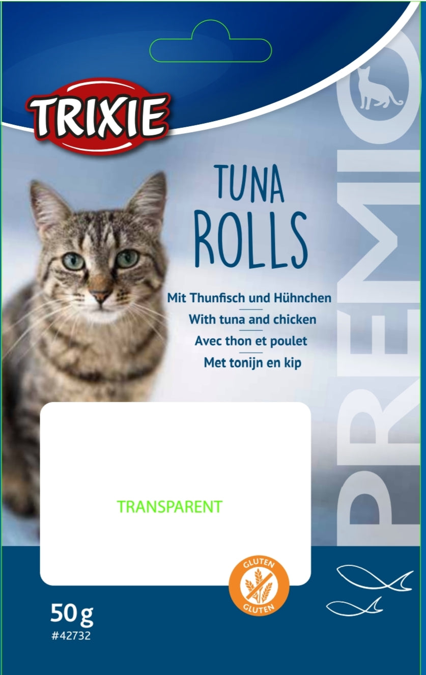 Trixie Premio Tuna & Chicken Rolls | Fishy Cat Treats