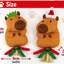 Corby Capybara 🦫 Pack of 2 Christmas Cat Toys by Happy Pet