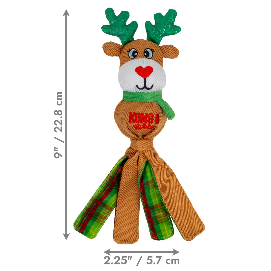 KONG Holiday Wubba 🎄 Assorted Christmas Dog Toy