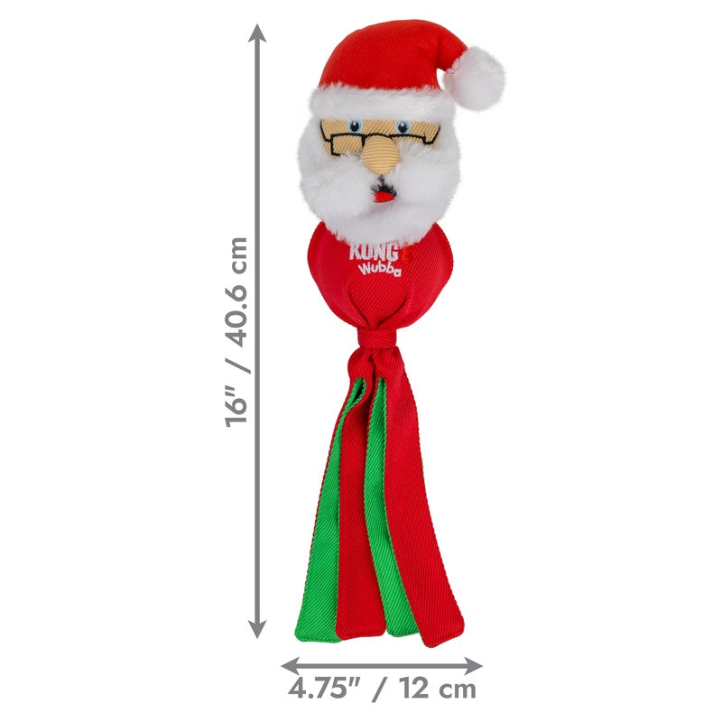 KONG Holiday Wubba 🎄 Assorted Christmas Dog Toy