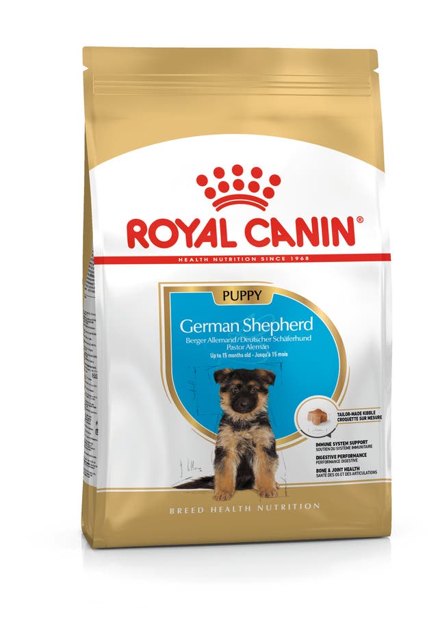 Royal Canin puppy food for German Shepherd dogs