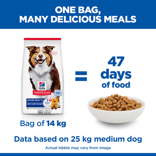 Hill's Science Plan Mature Chicken Medium Breed Dry Food for Senior Dogs