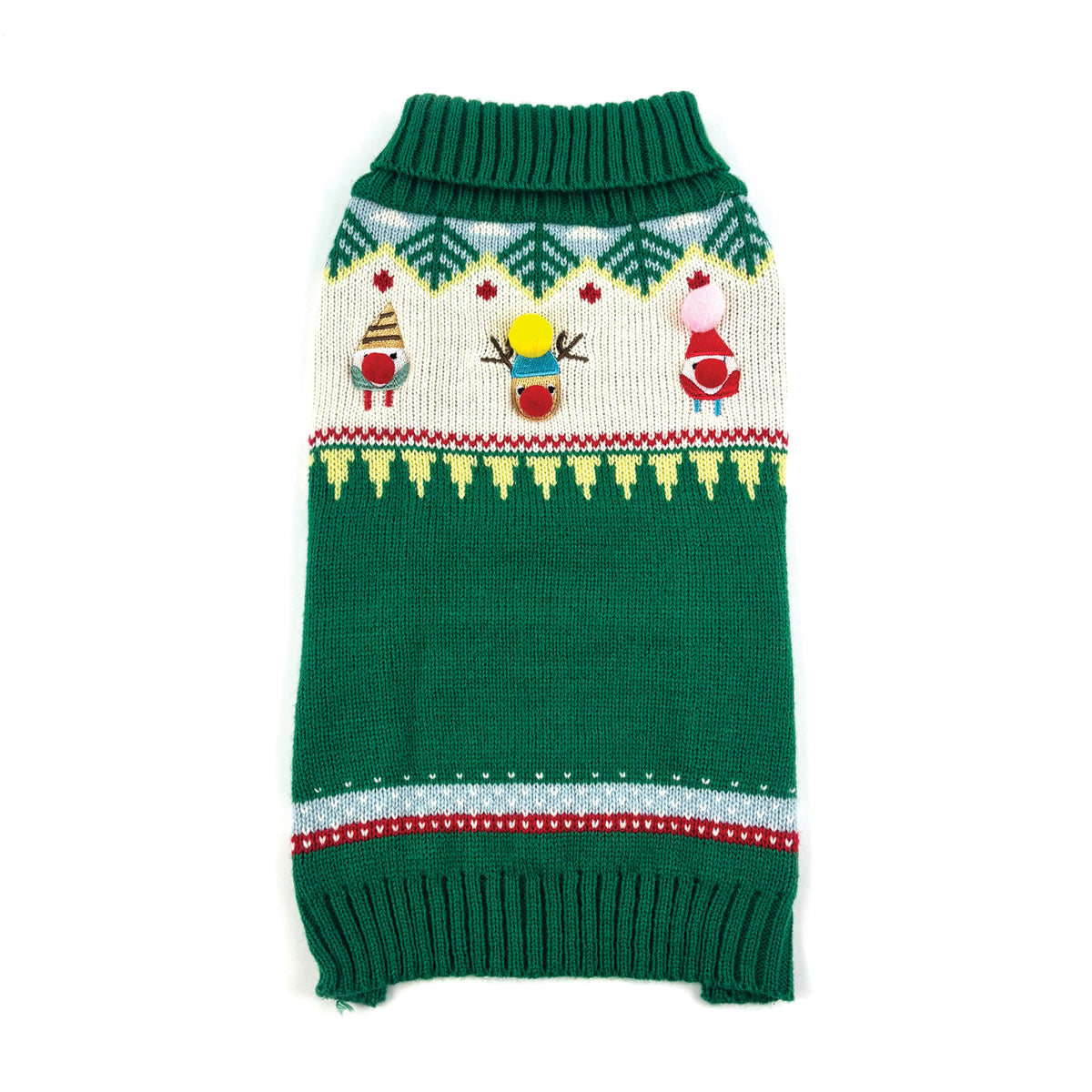 Christmas Bobble Sweater 🎄 Dog Jumper by Happy Pet