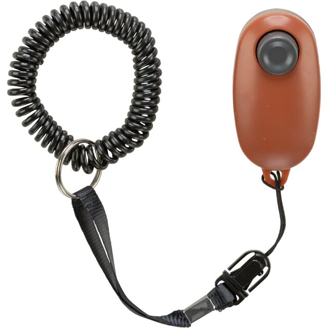 Trixie | Dog Training | Soft Clicker for Sound Sensitive Pets