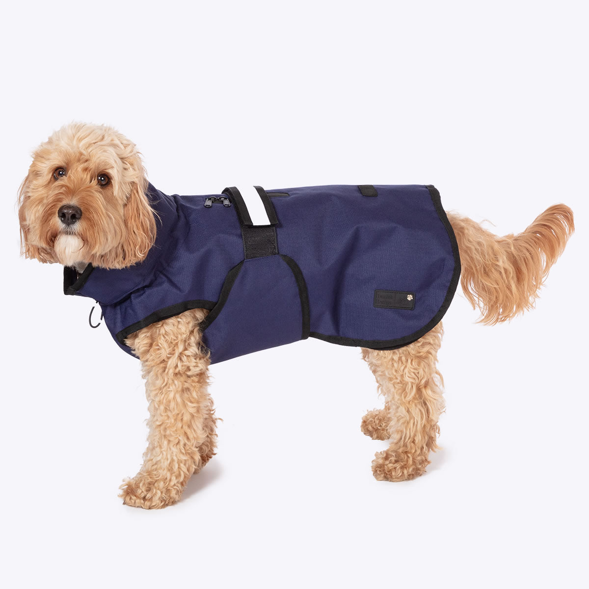 Danish Design 3-in-1 Dog Coat - Navy | Versatile All Weather Protection for Every Season