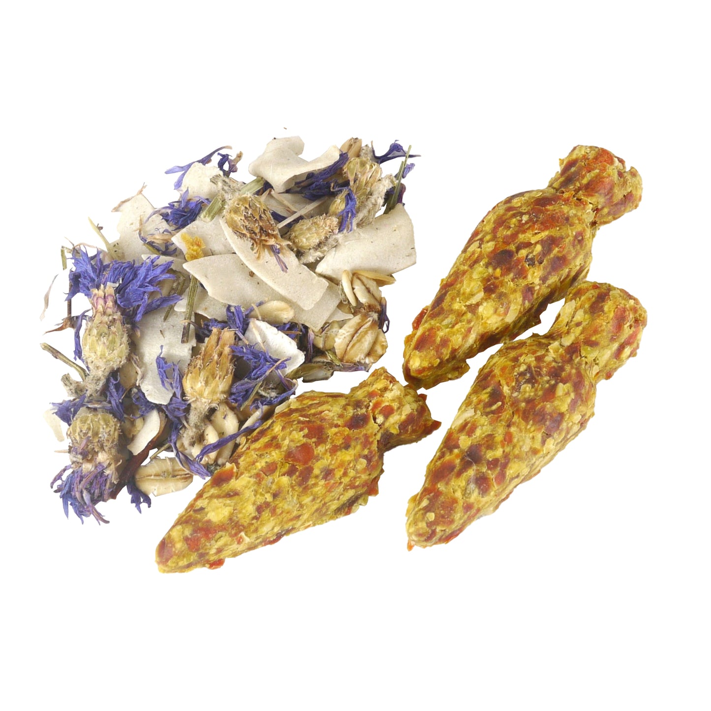 Rosewood Naturals Christmas Carrots 'n' Sprinkle Mix | Small Pet Treats - 100g