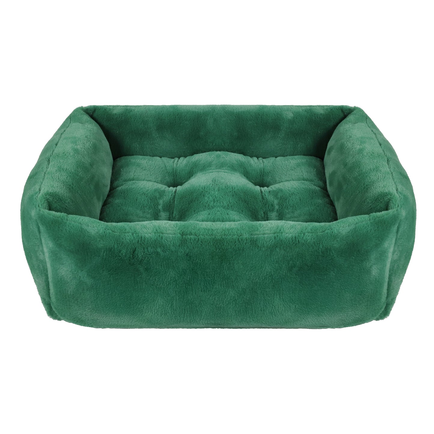 Rosewood Green Faux Fur Festive Pet Bed | Dog Christmas Gift