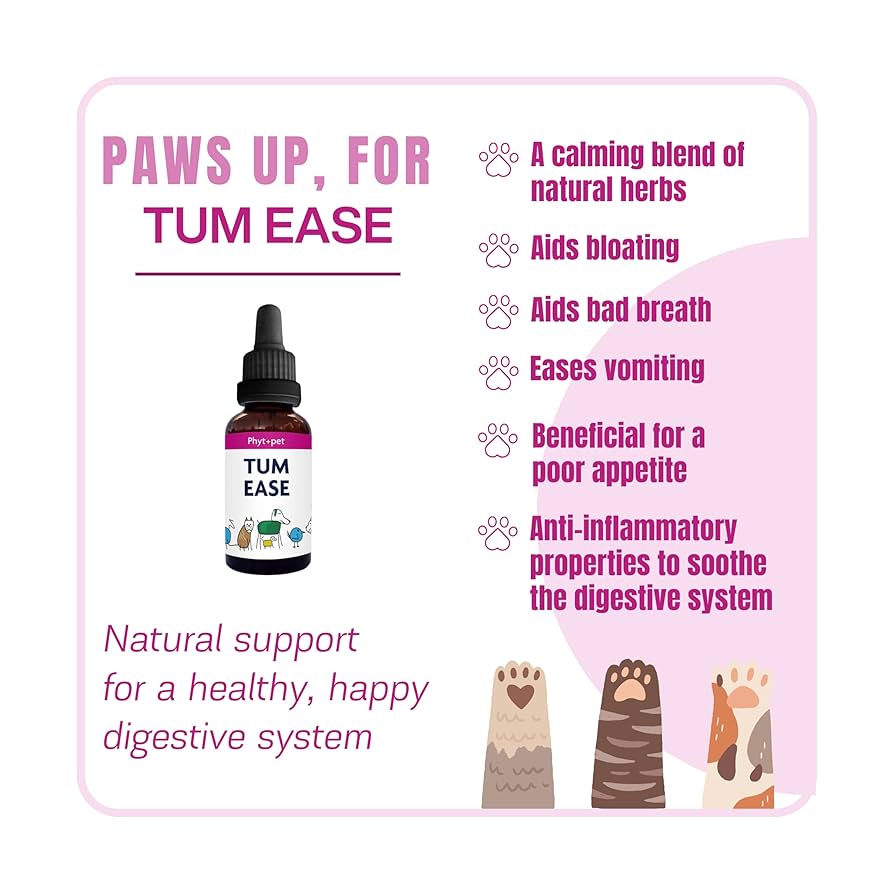 PhytoPet | Herbal Remedy | Tum Ease to Improve Digestion