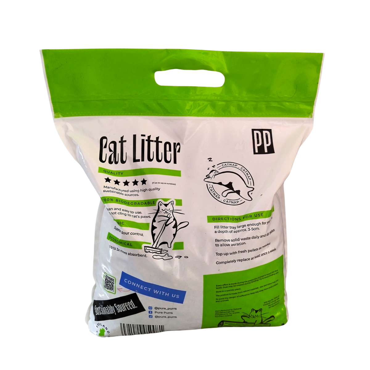 Pure Purrs Cat Litter 🐱 Premium Wood Pellets